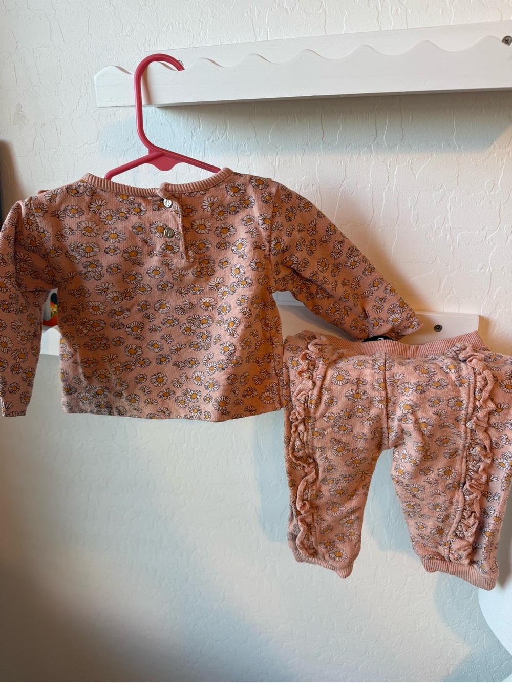 7 for All Mankind Floral Ruffle Set - Picture 2 of 2